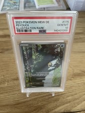 Pokemon Mew de Psyduck Illustration Rare 2023 PSA 10 Enton 151