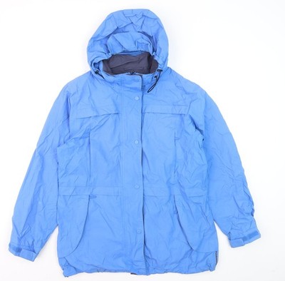 Jack Murphy Damen-Regenmantel UK-Größe 14 blau