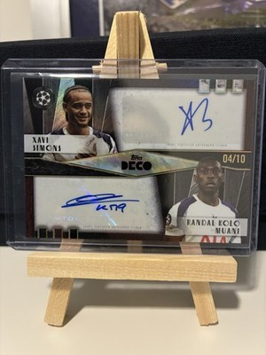 2025 Topps UEFA Competitions Deco Simons & Kolo Muani Dual Auto Card /10
