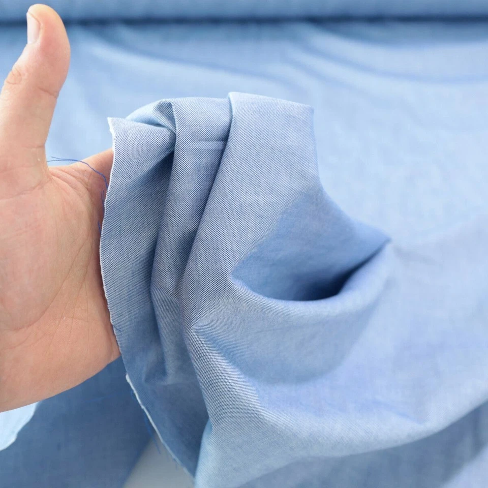 Designer Hemden Blusen und Deko-Stoff Baumwollstoff Jeans Optik weiche Meterware - Bild 3 von 3