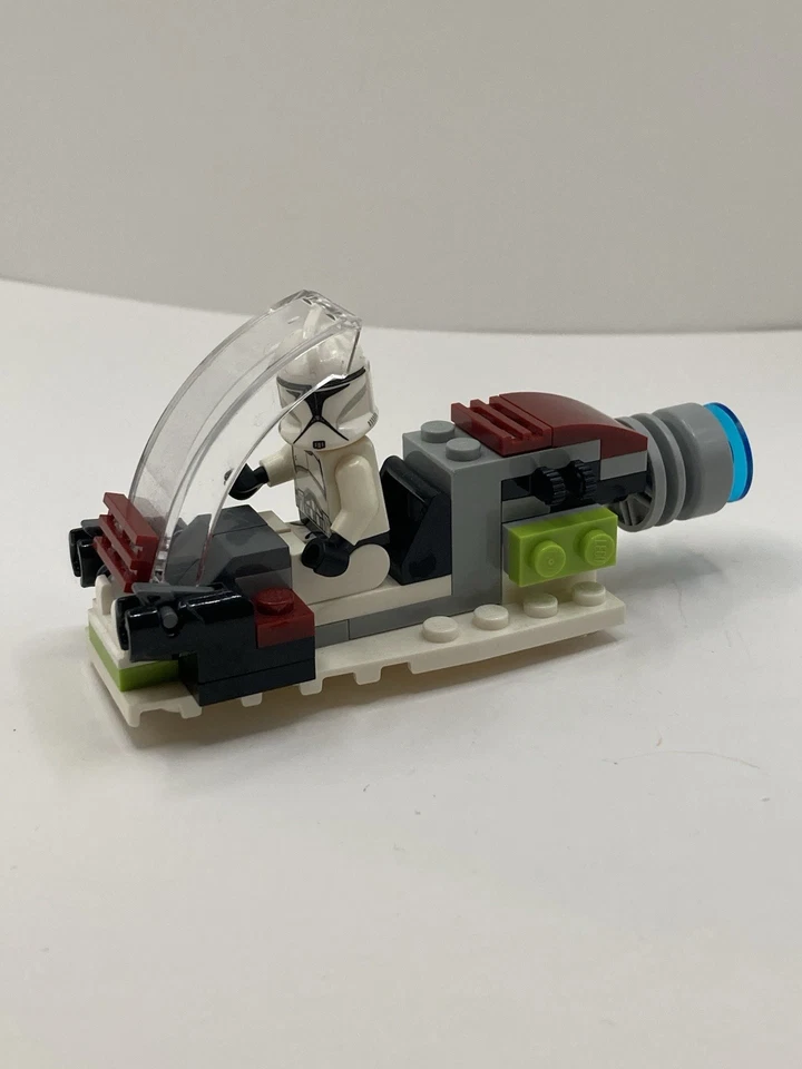 乐高星球大战克隆军队和死亡部队迷你人偶带不完整的车辆 — 第 3/4 张图片