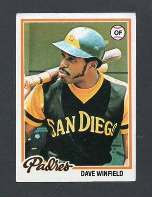 1978 Topps #530 Dave Winfield - San Diego Padres - EX+