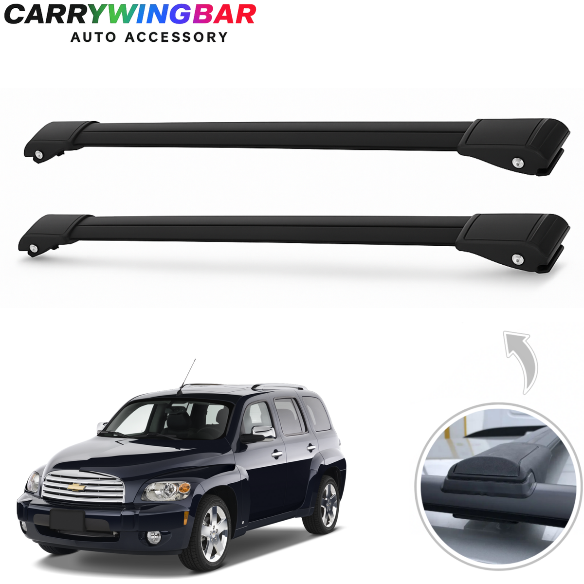 Car Luggage Rack Hhr Roof Rails Fit Chevrolet HHR 2005-2011 Roof