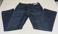 Ariat FR M4 Jeans Mens Tag 36x34 Measure 36x33 Blue Relaxed Boot Denim Workwear