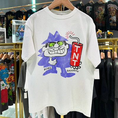 Vintage 70s Boris Badenov Bullwinkle T-Shirt Unisex White S-5XL