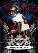 2010 Panini Crown Royale Blue #94 Kellen Winslow Jr. /100