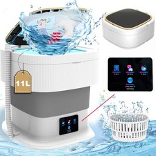 Faltbare Mini Waschmaschine Reise Camping Waschmaschine 11L Kleine Waschautomat.