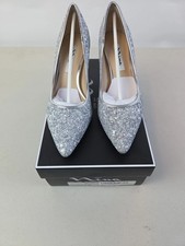 Title: Nina Women's Nelida Pointed Toe Evening Pump Women's Shoes 8M SILVER