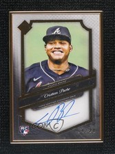 2021 Topps Transcendent Collection 14/20 Cristian Pache #TCA-CP Auto x3x
