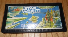 Vintage 1970s Star World Figure Case Tara Toy Corp. USA With Tray