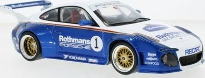 MODELCAR,PORSCHE 997 #1 RWB Rothmans 2020 Blue and White, 1/18, MOD18327