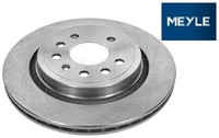 2X Bremsscheibe Meyle 6155236027 2 Bremsscheiben Hinterachse Hinten
