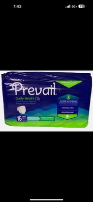 Prevail Daily Briefs Youth 15''-22  16 Count Underwear Diaper Pull Up.