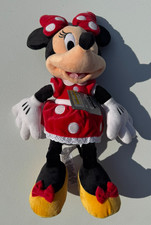 Disney Store Minnie Mouse 18" Plush in Polka Dot Red Dress
