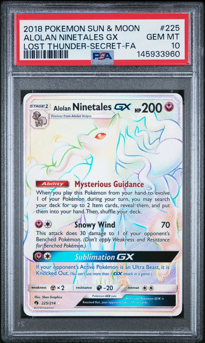 Alolan Ninetales Gx