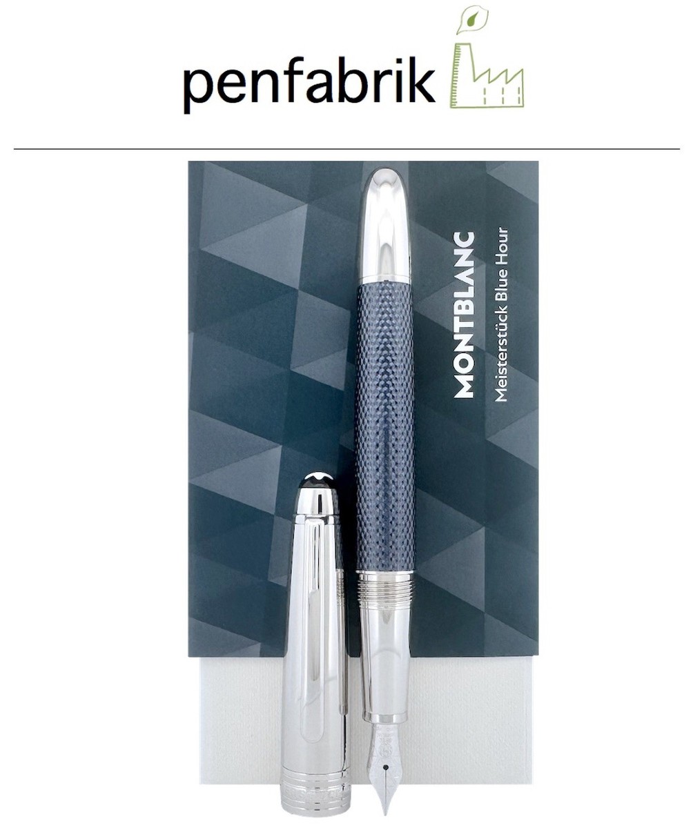 MONTBLANC - Meisterstuck - Solitaire Blue Hour Doué - Fountain Pen