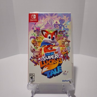New Super Lucky's Tale - Nintendo Switch - CIB/Complete - ESRB - Very Nice