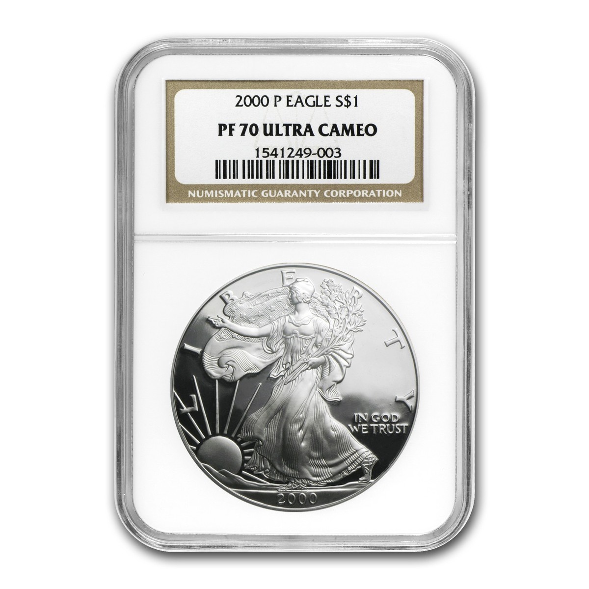 2000-P Proof American Silver Eagle PF-70 NGC | eBay