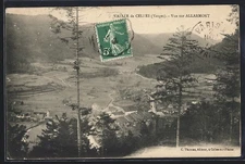 CPA Allarmont /Vallée de Celies, Vue sur Allarmont 