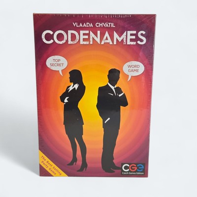 CODENAMES Board Game Original Czech Games #1 Party Game **NEW, FACTORY SEALED**