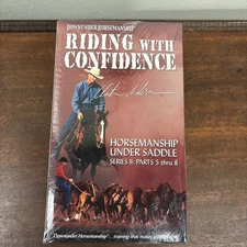  Clinton Anderson's Riding with Confidence Horsmanship Under Saddle 5-8 (VHS, 4 