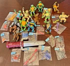 Teenage Mutant Ninja Turtles TMNT Figures & Accessories Lot  1980's & 1990's VTG