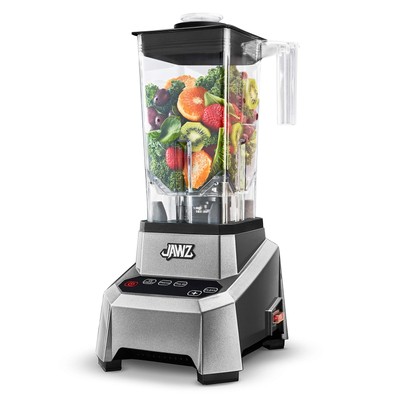 JAWZ HIGH PERFORMANCE BLENDER 64 OZ PROFESSIONAL GRADE COUNTERTOP - SILVER