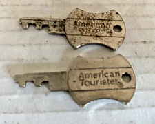 2 AMERICAN TOURISTER LUGGAGE KEYS