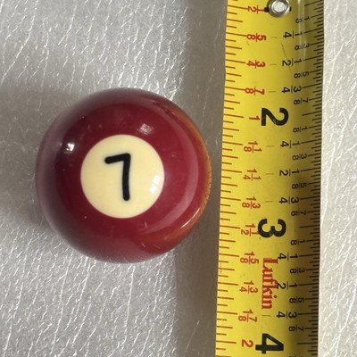 Replacement mini pool ball 1.5 Inches #7