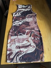 PLT Bodycon Dress Midi Size UK 6