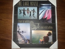 NEW Malden Int. Collage 11.5 x 13 Picture Frame 4 4x6 picture openings