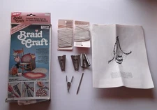 Vintage Braid Craft Rug Kit # 81000 1987 Deluxe Tool Set Complete