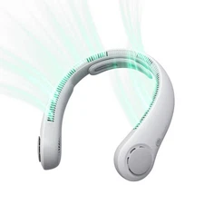 JISULIFE Portable Neck Fan Gray