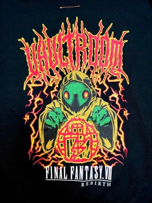 Vaultroom FFVII Rebirth Tonberry Hoodie Black Medium M Final 