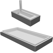 Espositore Vetrina per Auto Hot Wheels Matchbox Diecast con Luce LED Stampato