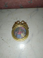 Älteres Metall Bild Wohnzimmer-Puppenhaus-Pu...