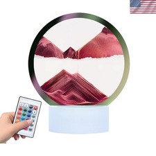 Large Round 3D Sand Art in Motion   Relaxing Home Decoration for All Ages