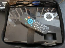 VIVITEK D825MS DLP Projector With Case, Laser pointer Remote, VGA Cable, 122 hrs