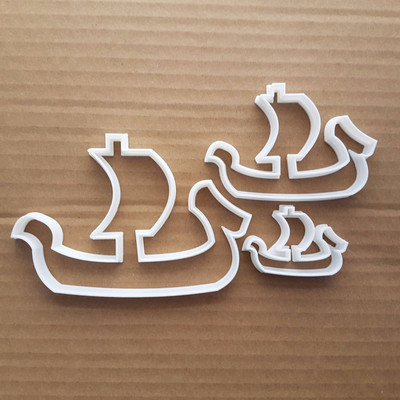 Boot Schiff Piraten Yacht Form Ausstecher Teig Keks Gebäck Fondant scharf