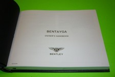Bentley Bentley Car & Truck Owner & Operator Manuals for sale | eBay