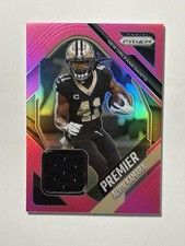 2025 Panini Prizm - Premier Jerseys Patch Alvin Kamara #PJY-AKA Pink Prizm 