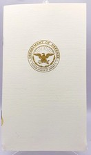 9/11 Pentagon Memorial Service Program Booklet & Lapel-Clutch Pin 9/2001 DoD