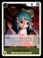 Kouzuki Hiyori Foil R Carrying On His Will OP13-104 NM