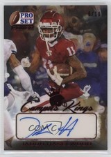 2021 Leaf Pro Set Power Red Spectrum Foil 6/10 Jadon Haselwood #CK-JH1 Auto 12hh