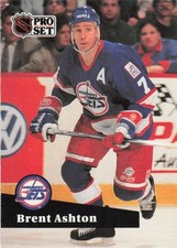 1991-92 Pro Set #272 Brent Ashton