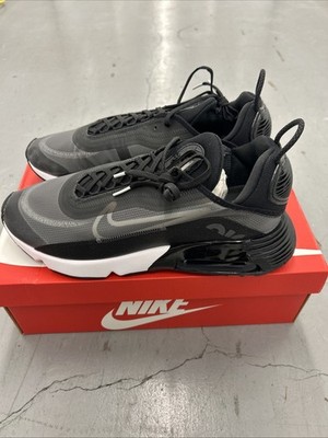 Nike Air Max 2090 CW7306-001 Black White Athletic Running Shoes Men's Size 13 US