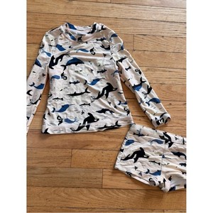 Rash Guard Hanna Andersson Enfant Taille 10 (140) Manches Longues Bleu Marine
