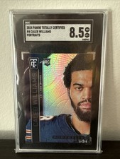 2024 Panini Totally Certified - Portraits Caleb Williams #4 Mirror Platinum...