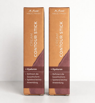 2er Pack M. Asam Magic Finish Cream Contour Stick light-medium 2x 8g NEU & OVP!!