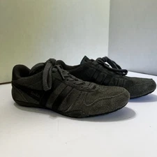 Gola Chase Women`s Trainer Size 6 U.S. Gray/Black Leather